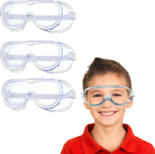 Kid Safety Goggles, Boys Girls Protective Goggles Crystal Clear Eye Protection 3 picture