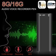 Mini Spy Audio Recorder Voice Listening Device 96 Hours 8GB Bug Recording NEW US picture