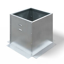 Exhaust Fan Roof Curb- 19.5” square x 20” high flat bolt together curb picture