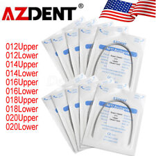 10pcs AZDENT Dental Orthodontic Super Elastic Niti Arch Wire Round Ovoid Form US picture