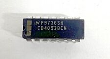 NEW 2PCS National Semiconductor CD4093BCN , IC GATE NAND 4CH 2IN 14-DIP picture