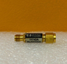 HP / Agilent 11742A 0.045 to 26.5 GHz, 3.5 mm (M-F) Blocking Capacitor. Tested picture