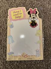 Vintage Disney Small Dry Erase Board 11”x7” Minnie picture