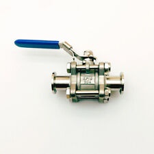 1PC 304 Stainless Steel Manual Ball Valve KF 16 25 40 50 High Vacuum Ball Valve  picture