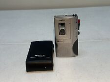 Vintage Sanyo TR-530M MICROCASSETTE TALK BOOK RECORDER VGC Tested WORKS w/ CASE picture