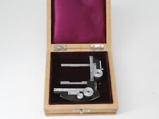 Leitz Pol Microscope Stage Holder In Original Wooden Box  Mikroskop #TG9 picture