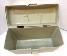 Vintage Sterling Retro Almond Plastic Suitcase File Box Handle USA Early Patent picture