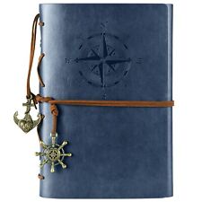 Vintage Refillable Journey Diary, Premium PU Leather Classic Embossed Travel ... picture