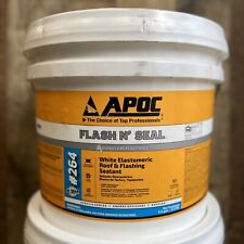 APOC 264  FLASH N' SEAL WHITE ELASTOMERIC ROOF & FLASHING SEALANT 3.5 GALLONS picture