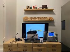 Cisco Phone System. Staged, Preconfigured, Tested Network, and IP PBX VoIP CME. picture