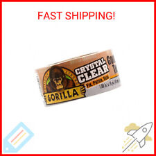 Gorilla Crystal Clear Repair Duct Tape, 1.88” x 18 yd, Clear, (Pack of 1) picture