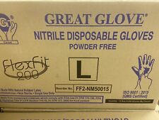 Great Gloves Nitrile Disposable Gloves (Powder Free) (Large) picture