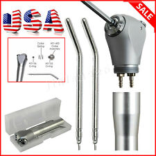 Dental 3 Way Air Water Spray Triple Syringe Handpiece w/ 2 Nozzles Tips Tubes US picture