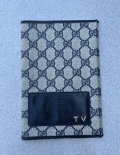 Vintage Gucci TV Guide Book Cover With Flaws Leather 8