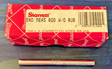 Vintage Starrett 234MB-75 Micrometer Measuring End Rod W/O Rub 75mm Standard picture