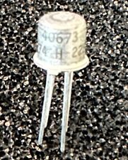 RCA, 40673, 4 PIN METAL CAN TRANSISTOR picture