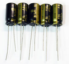 5x Panasonic FM 470uF 16v 10x12.5mm Low-ESR Electrolytic Capacitor. USA Seller picture