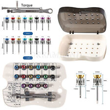 Manual Dental Implant Universal Prosthetic Kit Torque Wrench 16 Screwdrivers picture