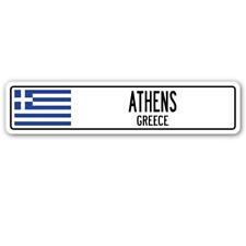 SignMission SSC-836-Athens Gr Street Sign - Athens  Greece picture