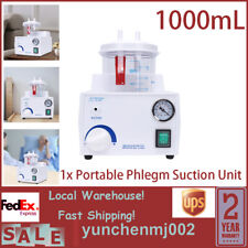 Dental Phlegm Suction Unit Emergency Medical Vacuum Aspirator Machine Portable picture