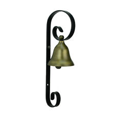 Lg Brass Door Chime Loud Tone Metal Shop Retail Store Entry Bell Alarm w Bracket picture