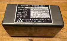 Frequency Electronics Crystal Oscillator 12V 27.500000MHz picture