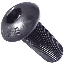 6-32 Button Head Socket Cap Screws Alloy Steel Grade 8 Black Oxide Allen Hex picture
