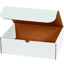 White Corrugated Shipping Mailer Packing Box Boxes 6x4x2 6x4x3 7x4x2 50 100 200 picture