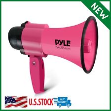 Portable Megaphone Siren Microphone Music Bullhorn Loud Speaker Outdoor ( Pink ) picture