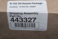Ansul 3N Nozzles & Metal Caps - Box of 10, R-102 Fire Suppression 443327 NEW picture
