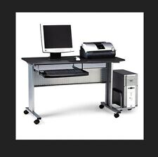 Mayline 8100TDANT 57w x 23-1/2d x 29h Anthracite Mobile Work Table​ [COS] picture