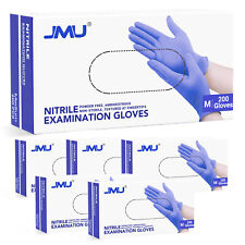 1200/CASE JMU Medical Nitrile Exam Gloves 3.5 Mil Latex & Powder Free, XS/S/M/L picture