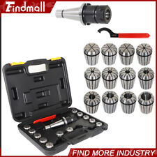 Findmall 14-Piece ER-32 NMTB 40 Spring Collet Chuck Set Accuracy to .0005