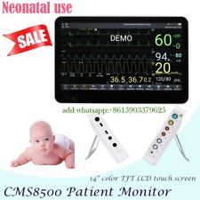 14'' color TFT LCD Neonatal use Patient Monitor  with ECG, RESP, NIBP, SpO2,TEMP picture