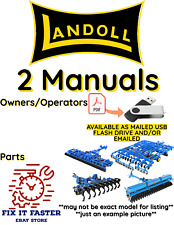 LANDOLL 7821 HIGH SPEED OWNERS OPERATORS PARTS MANUAL PDF ON USB picture