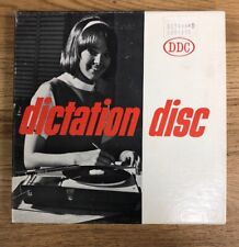 DDC Dictation Disc Set Homework Business Letters 100-120 WPM 45 RPM picture