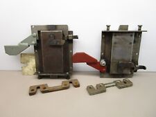 Vintage A.L. Hansen Fire Engine Door Latch Assembly Set with Strikers 6