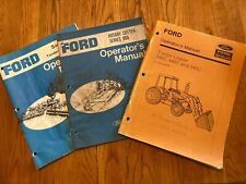 Vintage Ford New Holland Tractor And Equipment Operator’s Manuel’s. picture