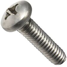 2-56 Machine Screws, Phillips Pan Head, Stainless Steel All Lengths Qty 100 picture