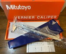 Mitutoyo 531-112 Dual Vernier Caliper, Stainless Steel INCH & METRIC 0-12