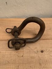 Vintage Drawbar Twisted Clevis Hitch Tractor Disk John Deere IHC MM 8290 England picture