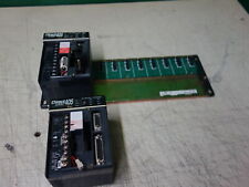 Lot of 2x * Koyo Direct Logic 405 CPU D4-440DC-1 & D4-440 + D4-O8B-1 Base picture