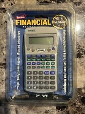 VINTAGE 2000 DATEXX FINANCIAL PLANNER FINANCIAL OFFICE CALCULATOR NEW DH-170FS picture