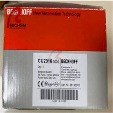 1PC NIB BECKHOFF PLC CU2016 MODEL WITH ONE YEAR WARRANTY FAST SHIPPING picture