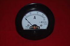 AC 0-50A Round Analog Ammeter Panel AMP Current Meter Dia. 90mm Direct Connect picture