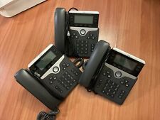 LOT OF 3 CISCO CP-7841-K9 (3842-13-1086) VoIP Phone picture