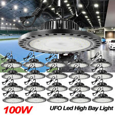 20X 100W UFO Led High Bay Light w/chain&hook Industrial Warehouse Factory Lamp picture