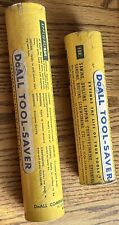 (2PC) Vintage FULL TUBES OF DOALL TOOL- SAVER STICK LUBRICANT picture