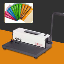 Spiral Coil Binding Machine Electric Based Office Book Paper Spiral Coil Binder picture