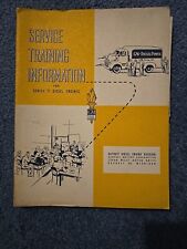 Vintage 1950 GM Detroit Diesel Series 71 Engines Service Training Guide picture
